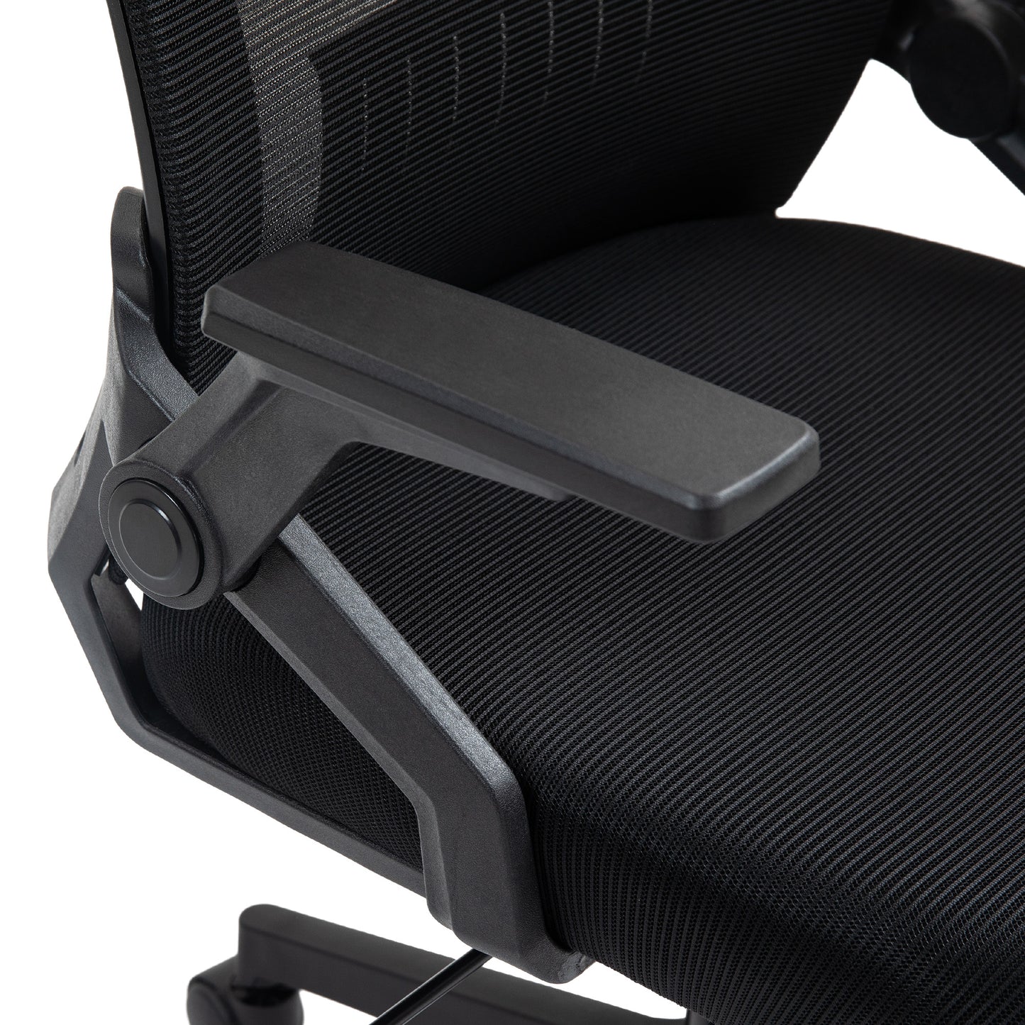 Vinsetto Office Chair, with Lumbar Support - Black