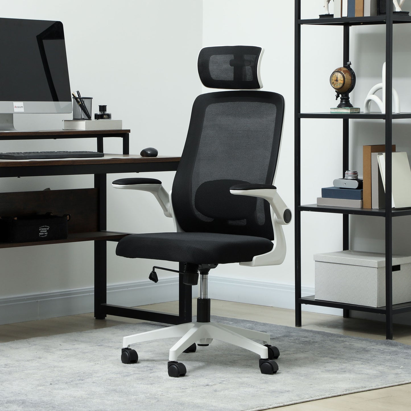 HOMCOM Multi-Adjust Office Chair - Black