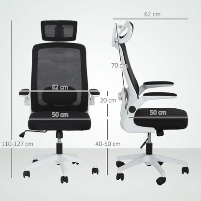 HOMCOM Multi-Adjust Office Chair - Black